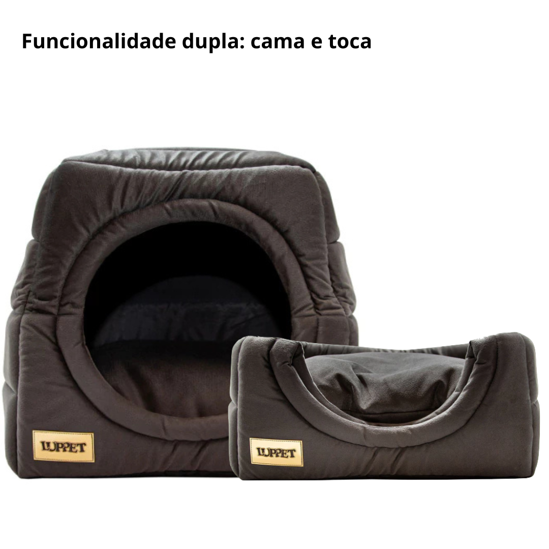 cama pet iglu e toca